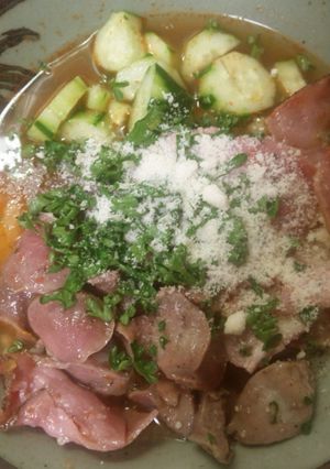 トマト味の冷や汁かけごはん！簡単,激ウマ-レシピのメイン写真