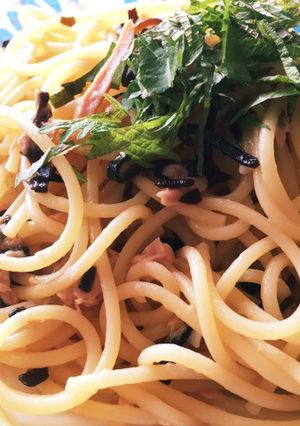 簡単♬ツナと塩こぶのパスタ-レシピのメイン写真