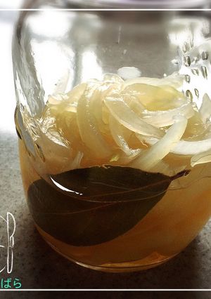 簡単万能常備菜！玉ねぎのリンゴ酢漬け-レシピのメイン写真
