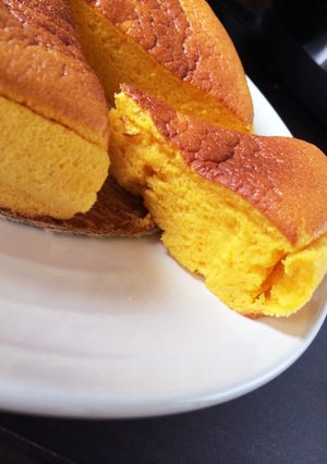 ♬スフレケーキ【かぼちゃ】-レシピのメイン写真