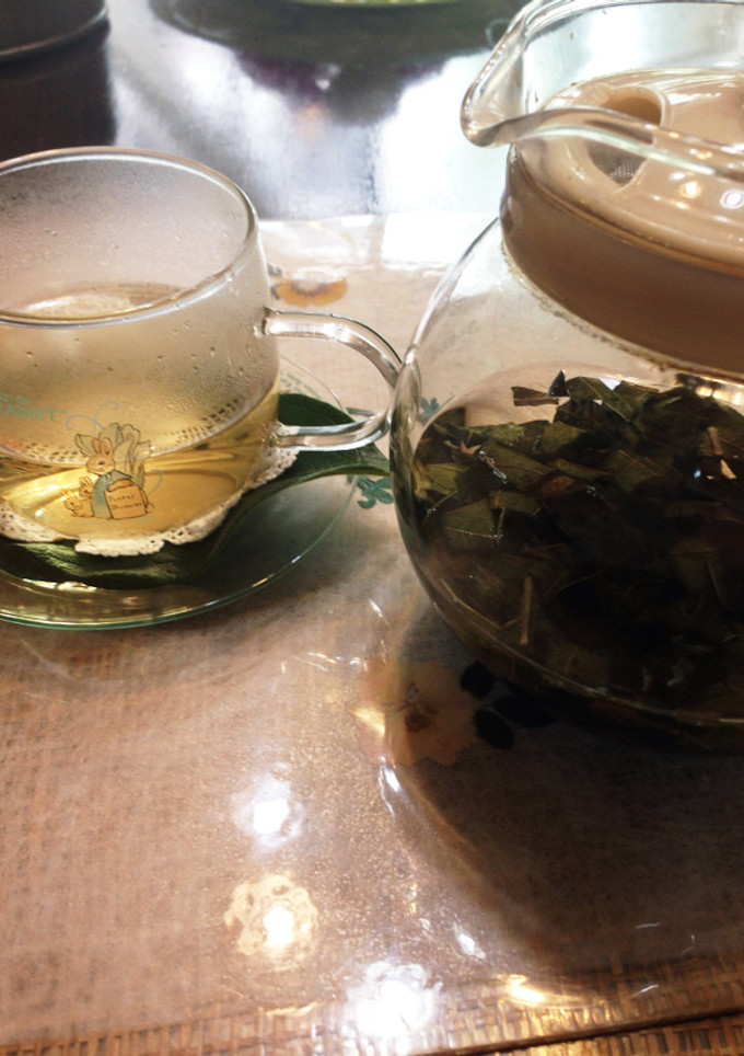 簡単！柿の葉茶-レシピのメイン写真