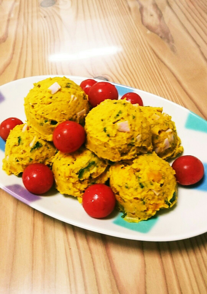 ハムとかぼちゃのからしマヨサラダ-レシピのメイン写真