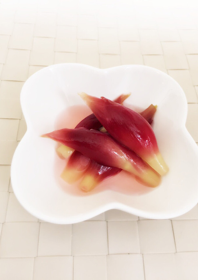 簡単！みょうがの甘酢漬け-レシピのメイン写真