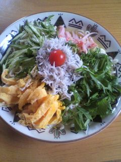 シラスのせ塩ラーメン-レシピのメイン写真