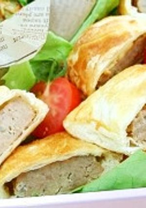 冷凍パイシートde簡単！ハンバーグパイ-レシピのメイン写真