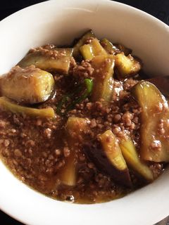 茄子と豚ひき肉のサッパリ甘辛炒め-レシピのメイン写真