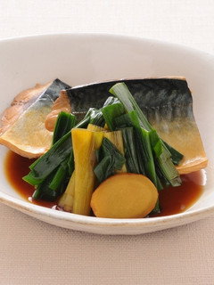 九条ねぎと鯖の煮物-レシピのメイン写真