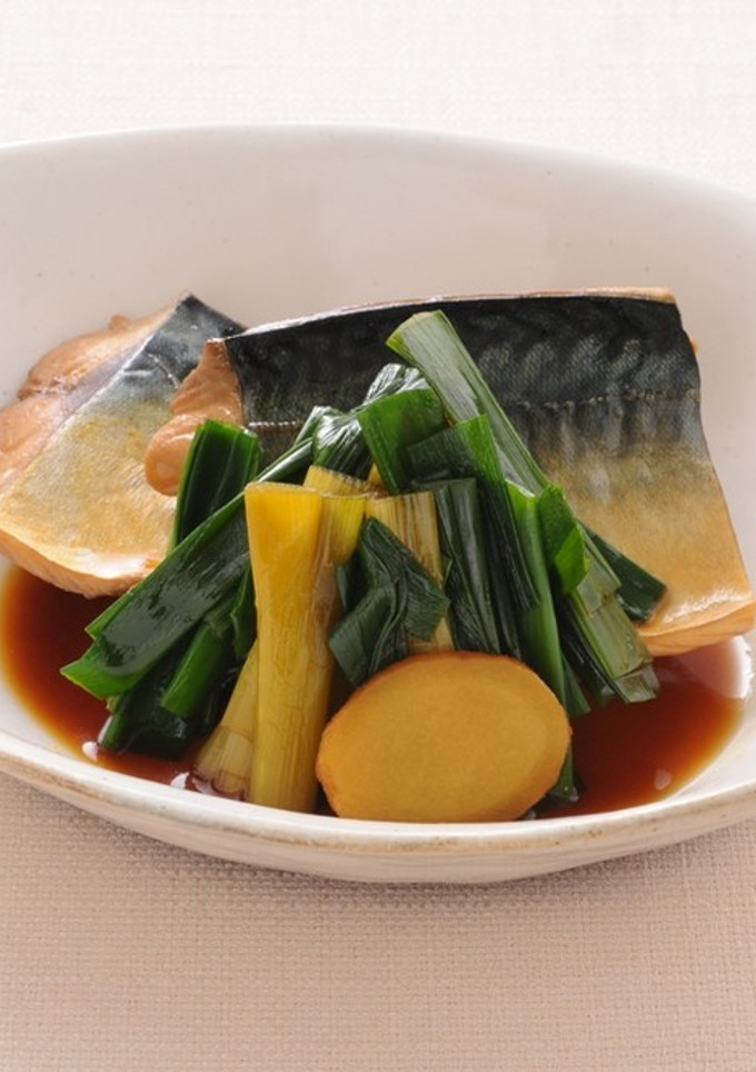九条ねぎと鯖の煮物-レシピのメイン写真