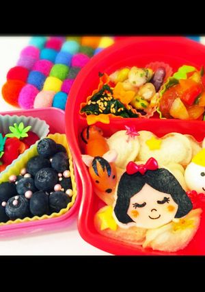 春のピクニック白雪姫のお弁当（覚書）-レシピのメイン写真