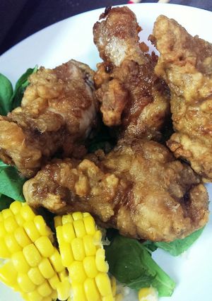とり手羽元♪スタミナ唐揚げ◆居酒屋風-レシピのメイン写真