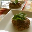 鰯だけで作る鰯のシソ生姜薬味ハンバーグ