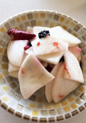 かぶの梅あえ-レシピのメイン写真