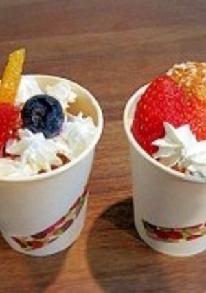 パンケーキミックス&紙コップでシフォン-レシピのメイン写真