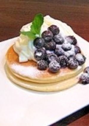 パンケーキと相性抜群！簡単サワーホイップ-レシピのメイン写真