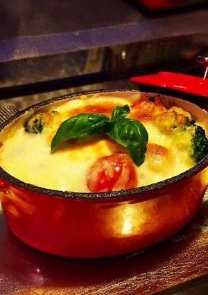ナスとアボガド♡ミートサルサチーズ焼き-レシピのメイン写真