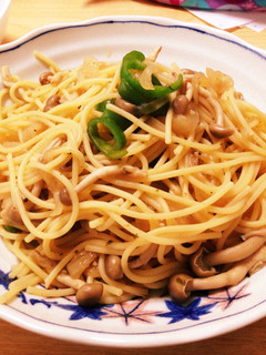 レンジで簡単☆キノコの和風パスタ-レシピのメイン写真