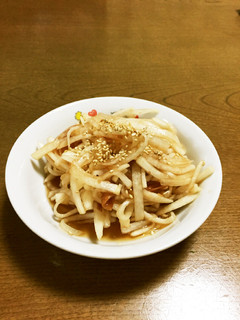 大根の梅干しポン酢サラダ-レシピのメイン写真