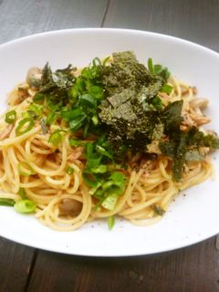 ツナとしめじの和風スパゲティー♪-レシピのメイン写真