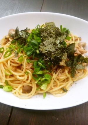 ツナとしめじの和風スパゲティー♪-レシピのメイン写真