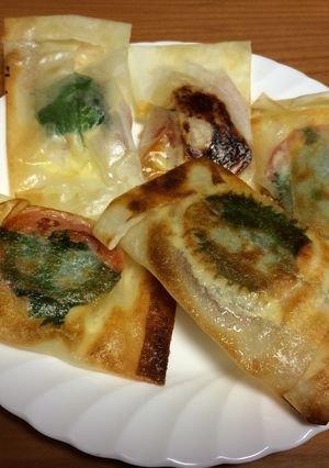 【簡単おつまみ】イタリアンなパリパリ春巻-レシピのメイン写真