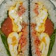 大人のおにぎらず、三つ葉ミックス。