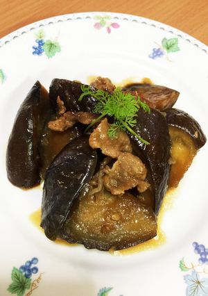 茄子の肉味噌炒め-レシピのメイン写真