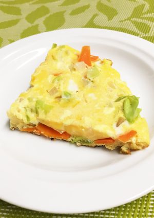 簡単！スパニッシュ風野菜オムレツ-レシピのメイン写真