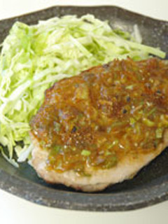 ごま油がポイント香ばしい豚のネギ味噌焼き-レシピのメイン写真