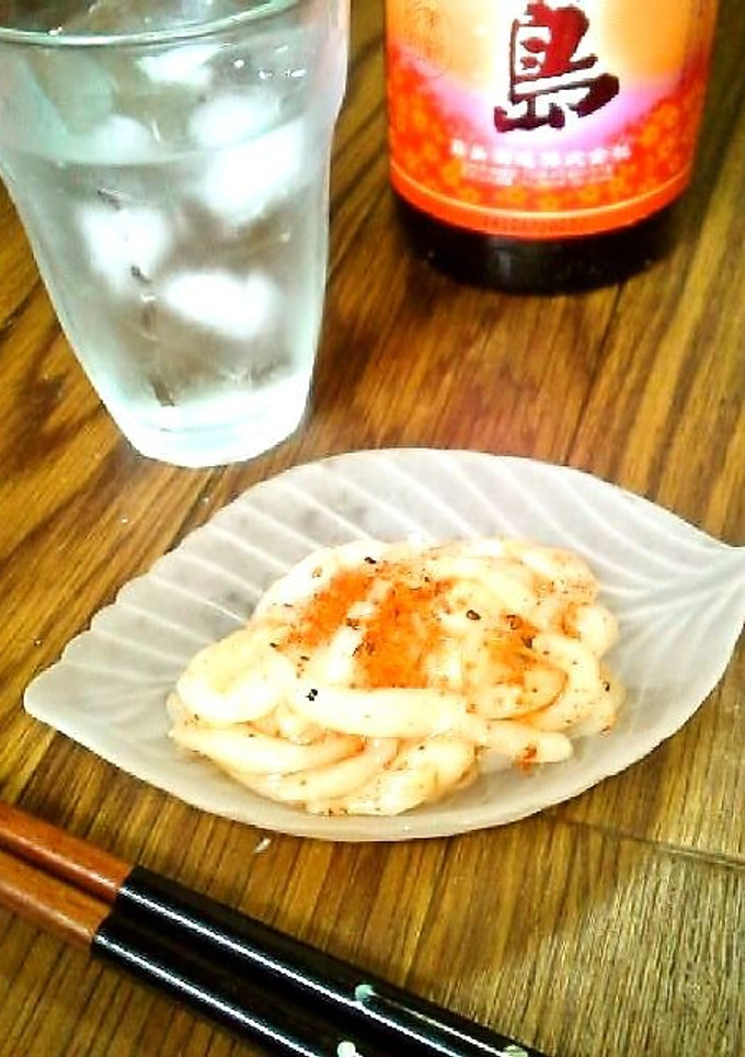 ☺簡単おつまみ♪いかのめんつゆ七味和え☺-レシピのメイン写真