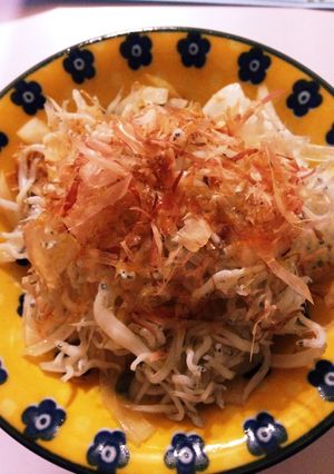 簡単新玉ねぎとシラスの鰹節サラダ-レシピのメイン写真