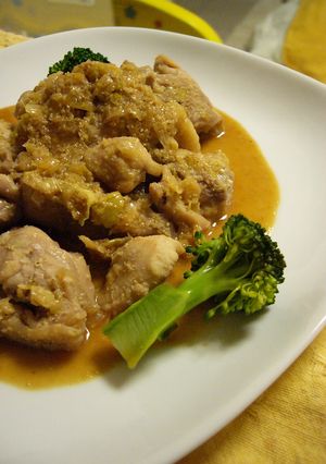 たまに食べたくなる！鶏肉のネギソース炒め-レシピのメイン写真