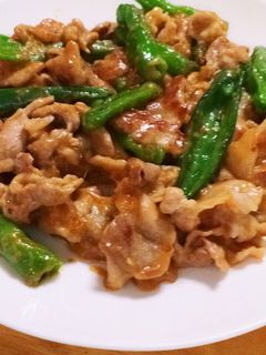豚肉とししとう味噌炒め-レシピのメイン写真