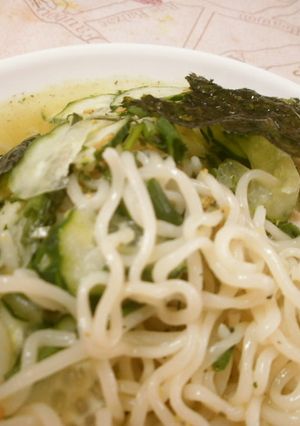 さっぱり♡きゅうりと蒸し鳥のラーメン-レシピのメイン写真