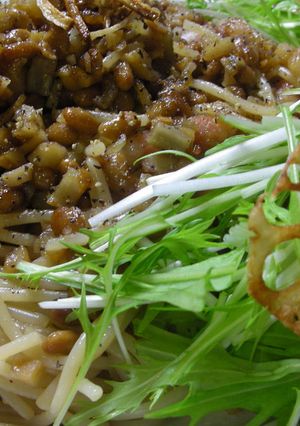 根菜満載！！の、納豆-レシピのメイン写真