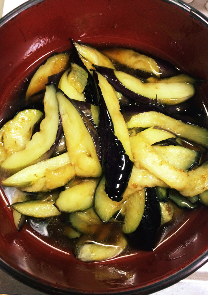 簡単！揚げ茄子の煮浸し-レシピのメイン写真