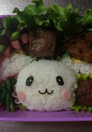 キャラ弁シナモン-レシピのメイン写真