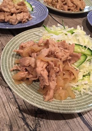 ピリッと一味豚♪-レシピのメイン写真