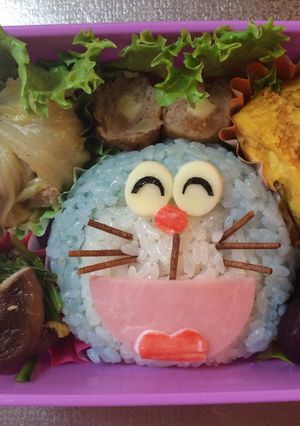 キャラ弁ドラえもん-レシピのメイン写真
