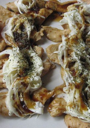 やわらかチキンの甘辛オニオンマヨ-レシピのメイン写真