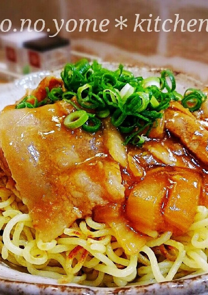 簡単❃本格♬豚バラ白菜♬あんかけ焼きそば-レシピのメイン写真
