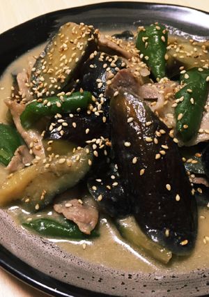 パパッと簡単！豚肉となすのみそ炒め-レシピのメイン写真