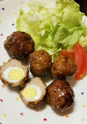 簡単♡照り焼きｽｺｯﾁｴｯｸﾞ-レシピのメイン写真