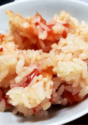 丸ごとトマトの炊き込みごはん-レシピのメイン写真