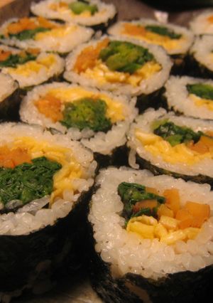 食べてみて！韓国風海苔巻き。-レシピのメイン写真