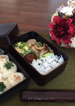 夏にぴったりの☆さっぱり♪そうめん弁当☆-レシピのメイン写真