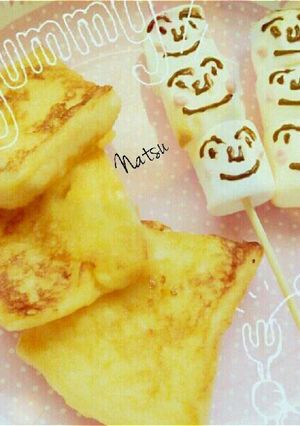 フレンチトースト&しょくぱんまん-レシピのメイン写真