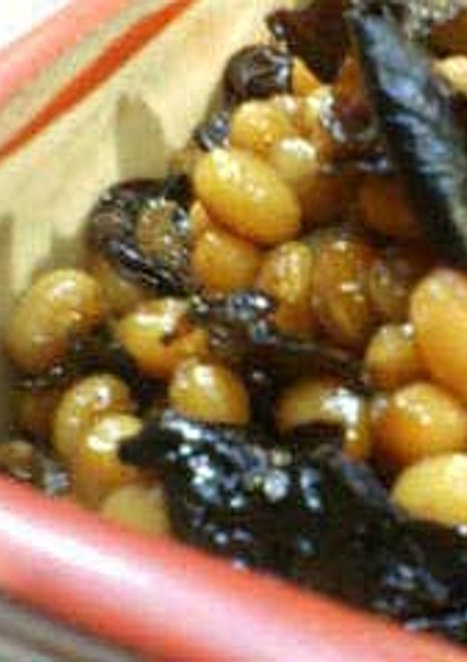 大豆ときくらげの佃煮-レシピのメイン写真