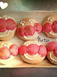 アンパンマン キャラクッキー-レシピのメイン写真