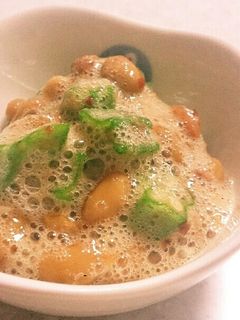 ⭐夏はオクラで納豆和え‼⭐-レシピのメイン写真