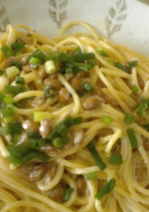 超簡単納豆スパゲッティ～２０分～-レシピのメイン写真